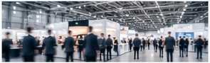 European trade exhibition hall